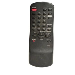 Funai Sylvania Symphonic OEM DVD VCR Combo Remote Control Model# NA351 Tested